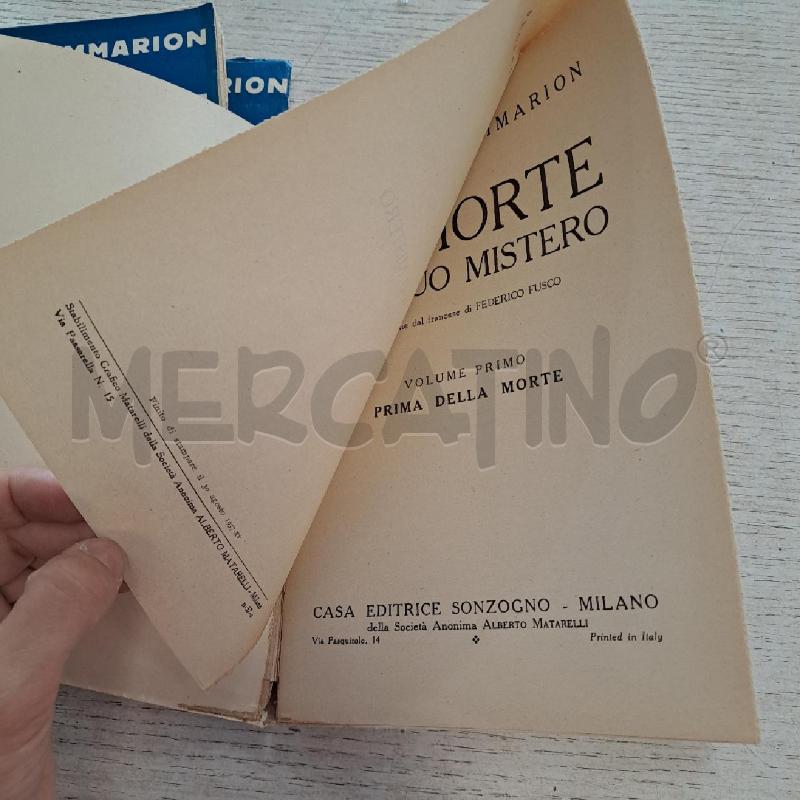 MORTE SUO MISTERO 3 VOLUMI | Mercatino dell'Usato Bologna 2
