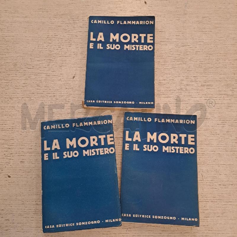 MORTE SUO MISTERO 3 VOLUMI | Mercatino dell'Usato Bologna 5