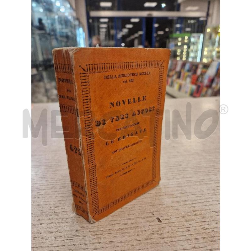 NOVELLEDI VARI AUTORI PER FARPIANGERE LE BRIGATE  | Mercatino dell'Usato Bologna 3
