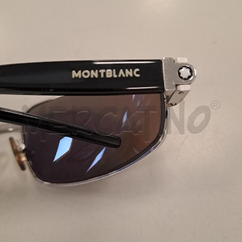 OCCHIALI UOMO MONTBLANC CROMO E NERO | Mercatino dell'Usato Bologna 3
