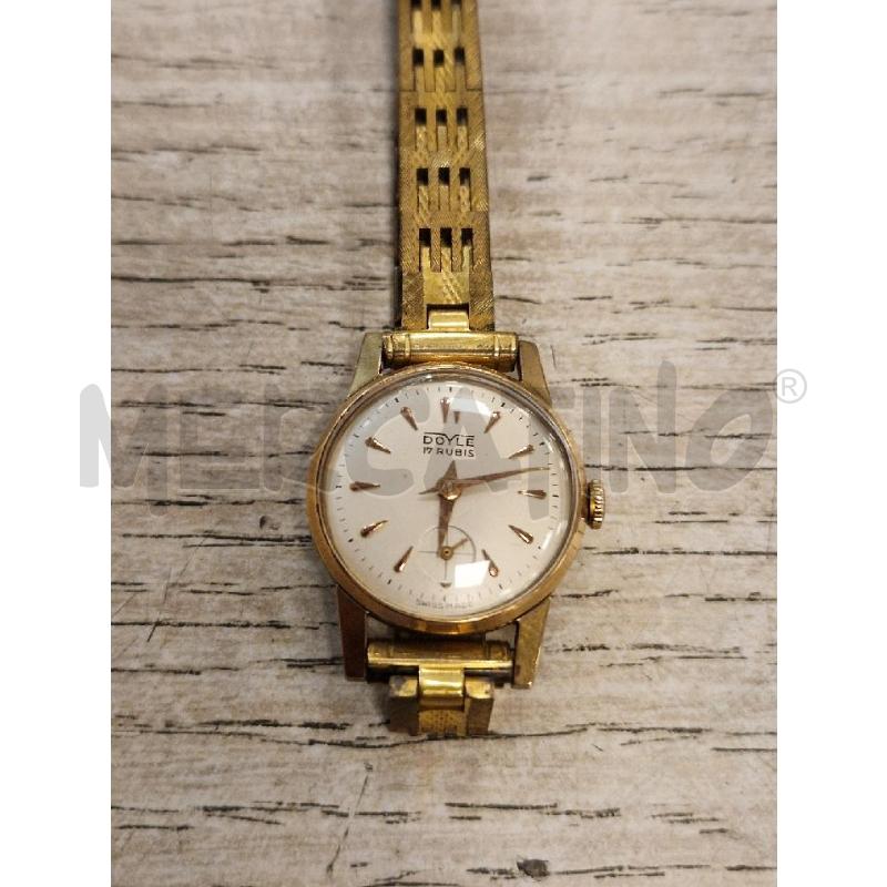 OROLOGIO DOYLE SWISS   MECCANICO DORATO  | Mercatino dell'Usato Bologna 1