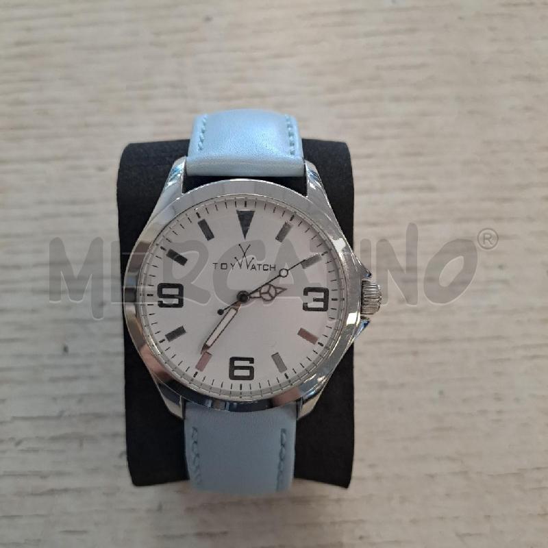 OROLOGIO TOY WATCH QUARZO CINTURINO AZZURRO | Mercatino dell'Usato Bologna 1