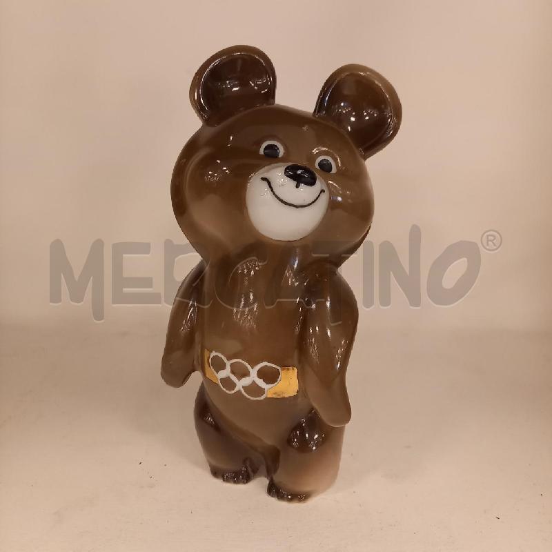 ORSETTO MASCOTTE OLIMPIADI MOSCA 1980 | Mercatino dell'Usato Bologna 1