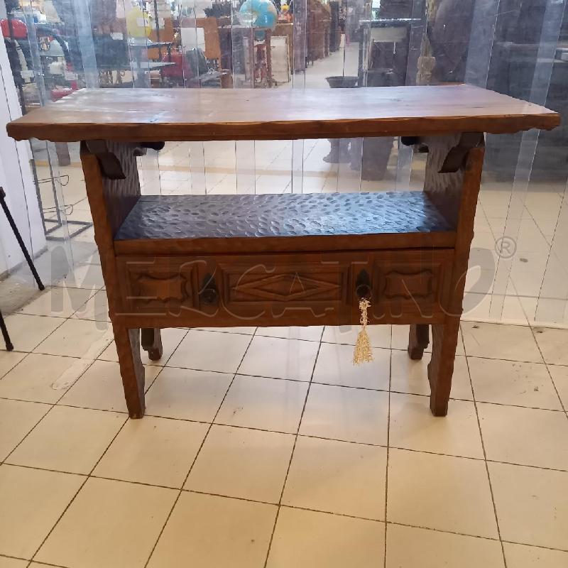 PANCA CON CASSETTO LEGNO  | Mercatino dell'Usato Bologna 1