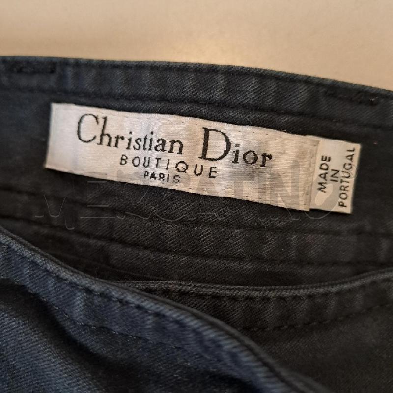 PANTALONE DONNA DIOR MODELLO CAPRI NERO | Mercatino dell'Usato Bologna 3