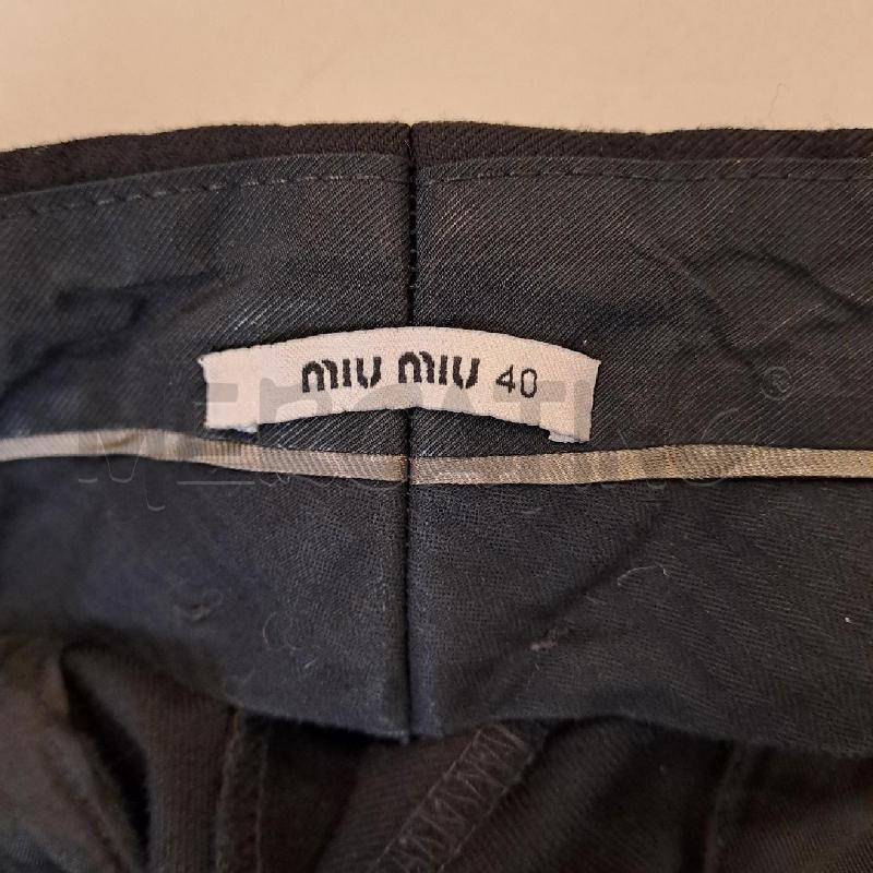PANTALONE DONNA MIU MIU NERO | Mercatino dell'Usato Bologna 3