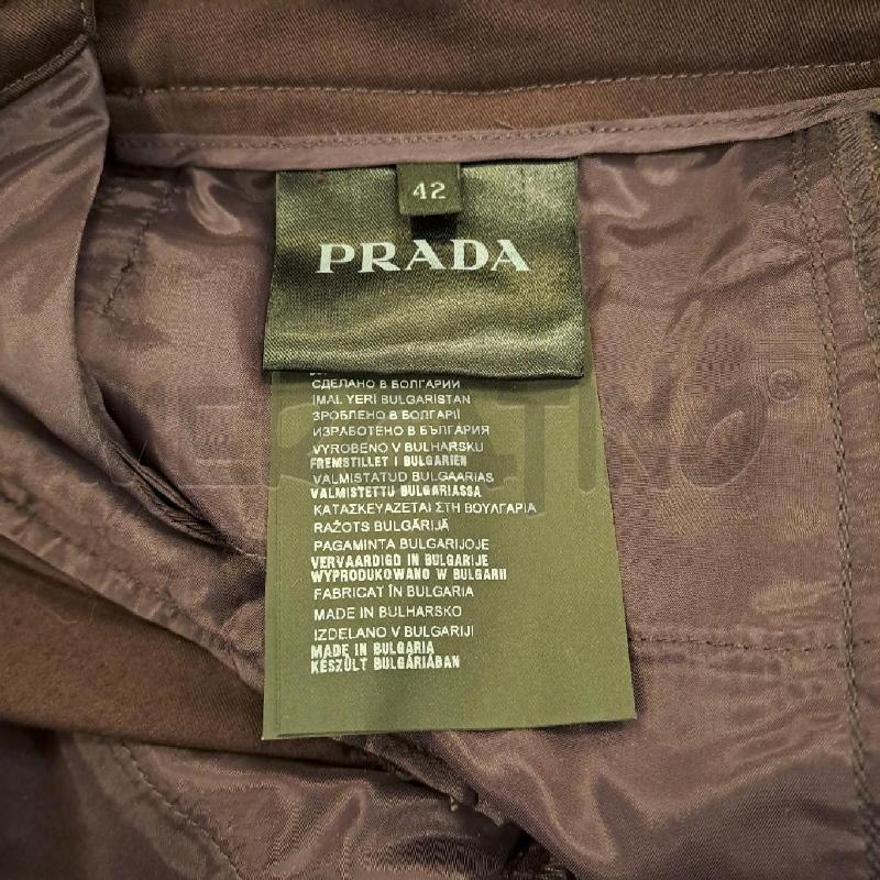 PANTALONE DONNA PRADA BORDEAUX | Mercatino dell'Usato Bologna 4