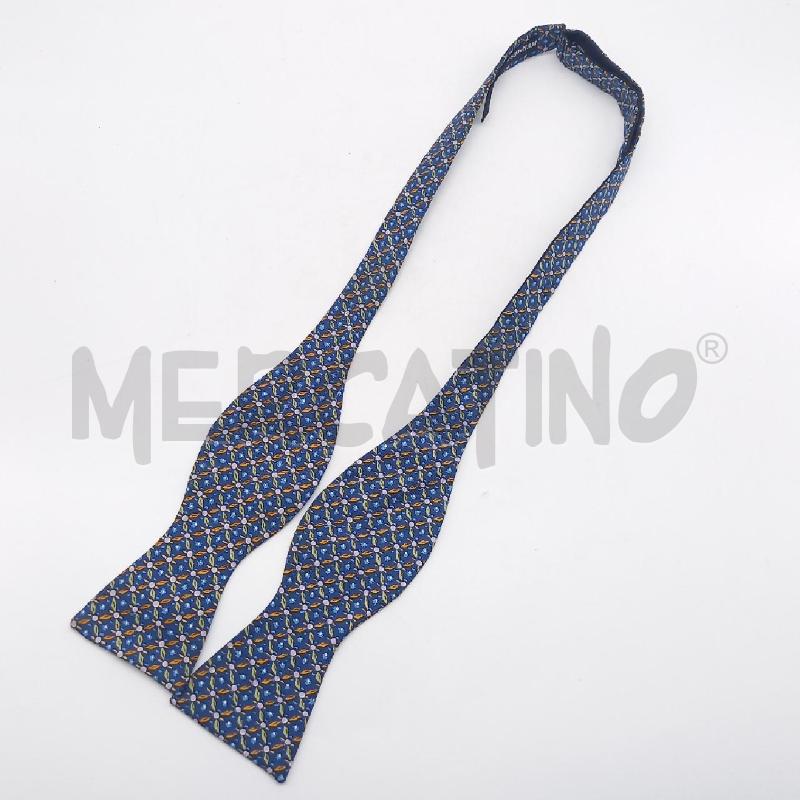 PAPILLON HERMES BLU E GRIGIO | Mercatino dell'Usato Bologna 1