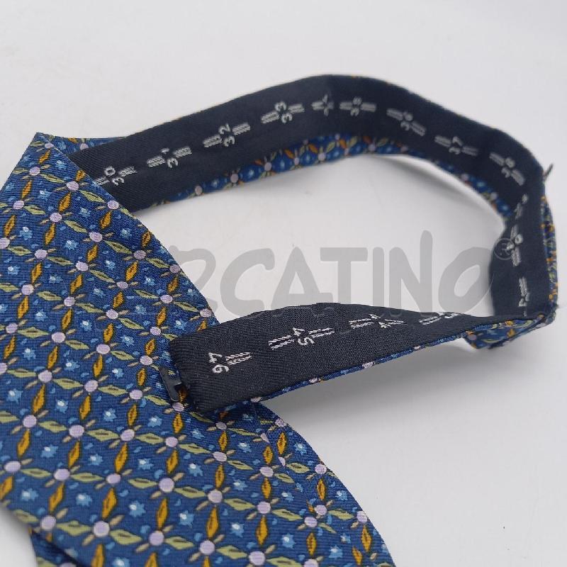 PAPILLON HERMES BLU E GRIGIO | Mercatino dell'Usato Bologna 4