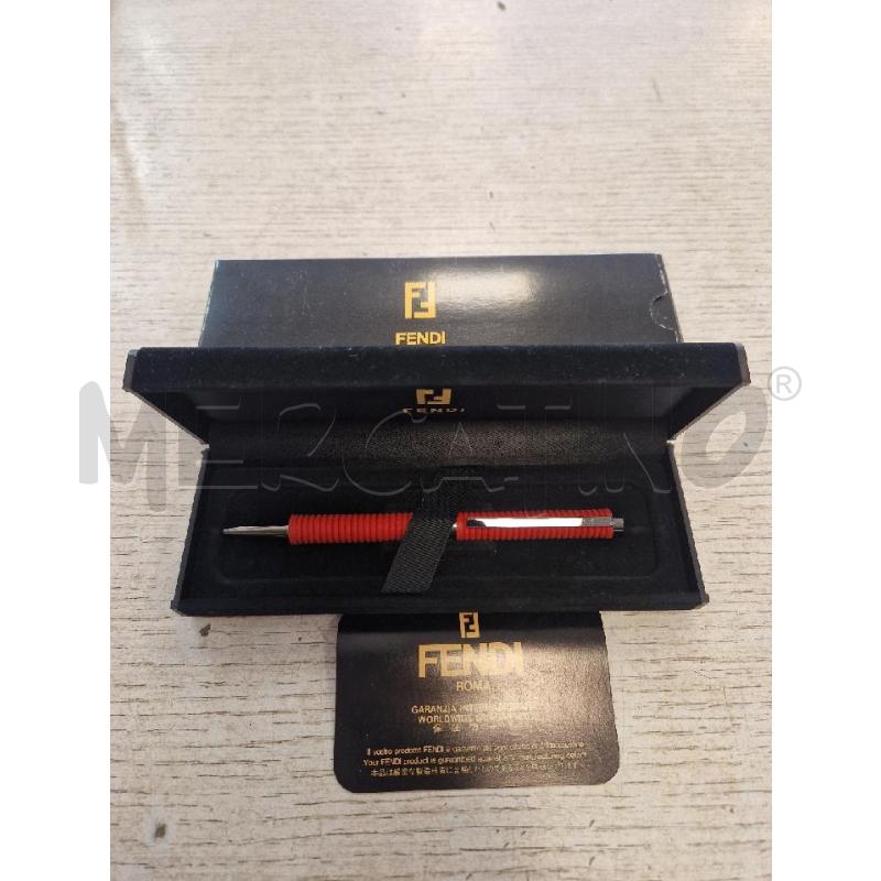PENNA A SFERA FENDI ROSSA  | Mercatino dell'Usato Bologna 1