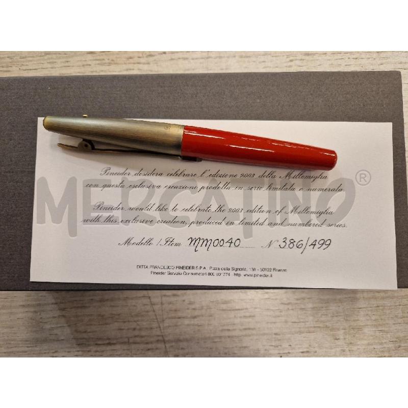 PENNA STILOGRAFICA PINEIDER MILLE MIGLIA EDIZIONE LIMITATA E NUMERATA  | Mercatino dell'Usato Bologna 1