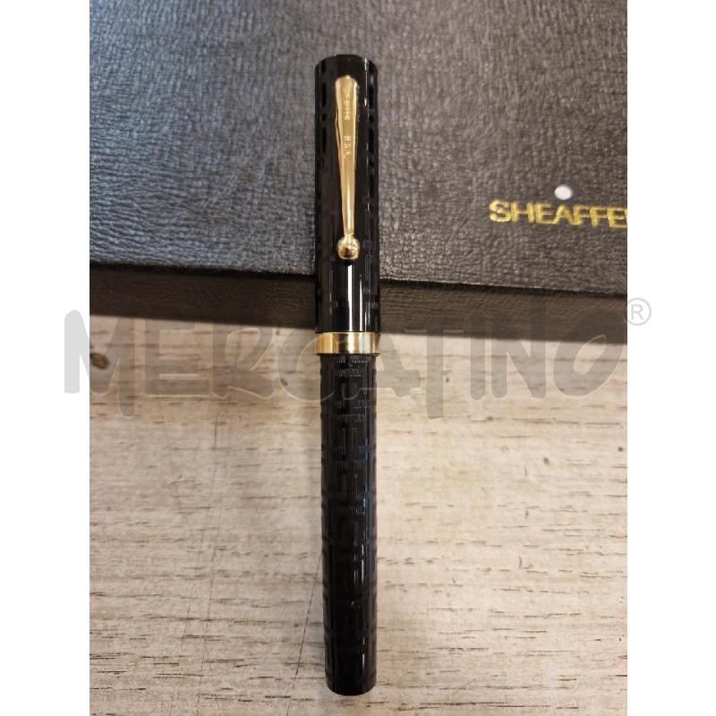 PENNA STILOGRAFICA SHEAFFER NERA RESINA LAVORAT | Mercatino dell'Usato Bologna 2