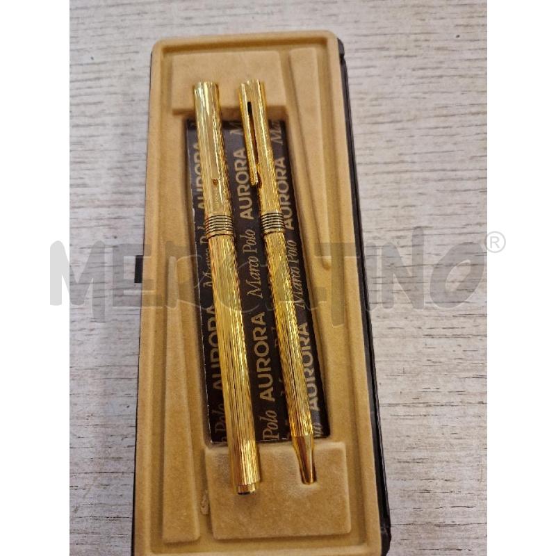 PENNA STILOGRAFICA + SFERA AURORA MARCO POLO | Mercatino dell'Usato Bologna 1