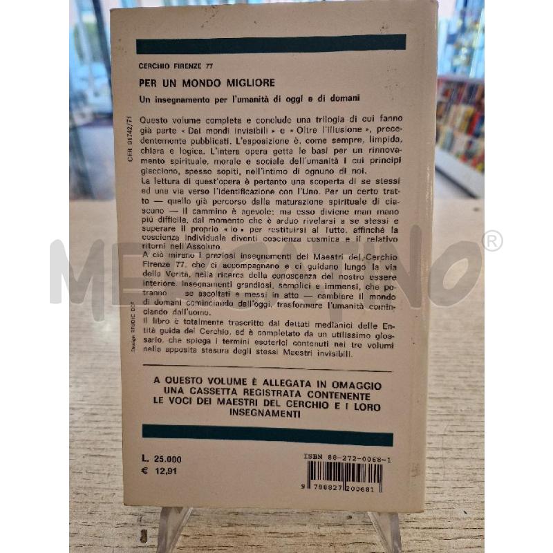PER UN MONDO MIGLIORE  CERCHIO  FIRENZE 77 | Mercatino dell'Usato Bologna 2