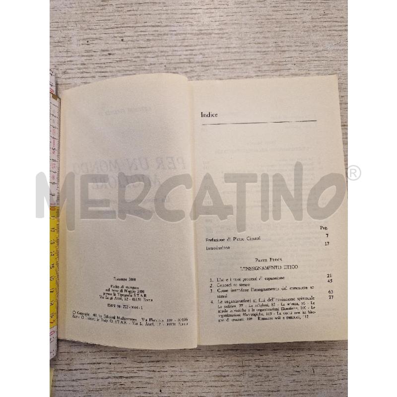 PER UN MONDO MIGLIORE  CERCHIO  FIRENZE 77 | Mercatino dell'Usato Bologna 3