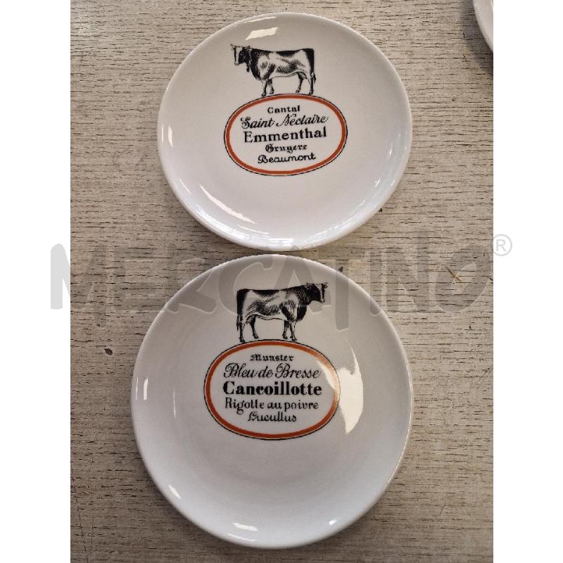 PIATTI PZ. 6  PORCELAINE D'AUTEUIL FROMAGES | Mercatino dell'Usato Bologna 3