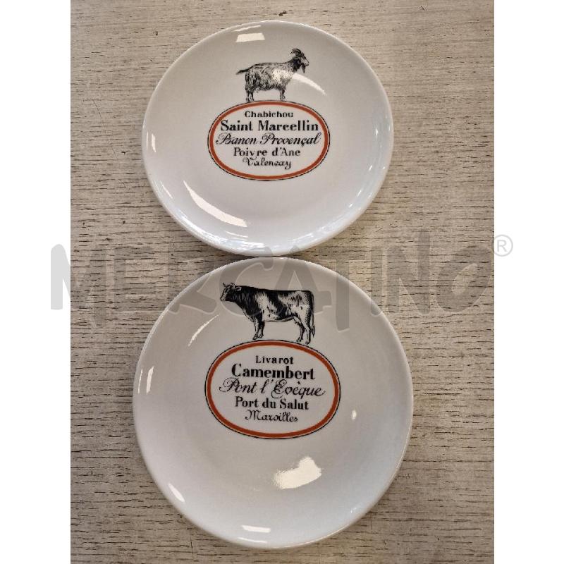 PIATTI PZ. 6  PORCELAINE D'AUTEUIL FROMAGES | Mercatino dell'Usato Bologna 5
