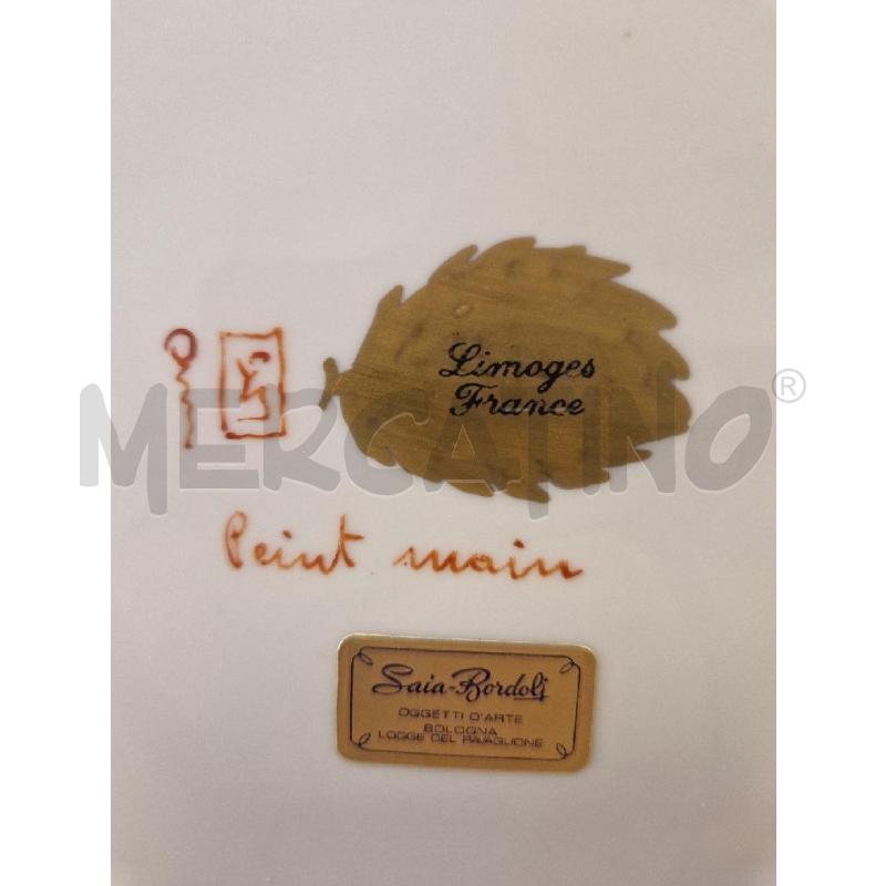PIATTO DECORATIVO LIMOGES  | Mercatino dell'Usato Bologna 3
