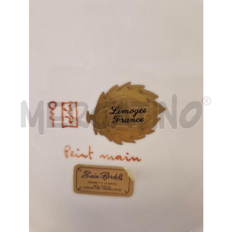 PIATTO DECORATIVO LIMOGES | Mercatino dell'Usato Bologna 3