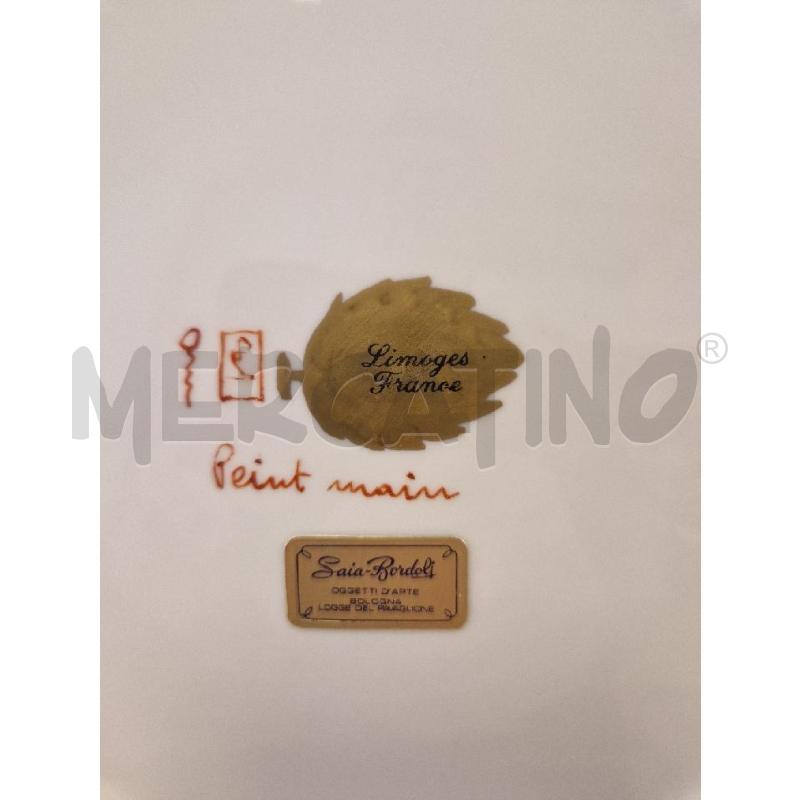 PIATTO DECORATIVO LIMOGES | Mercatino dell'Usato Bologna 3