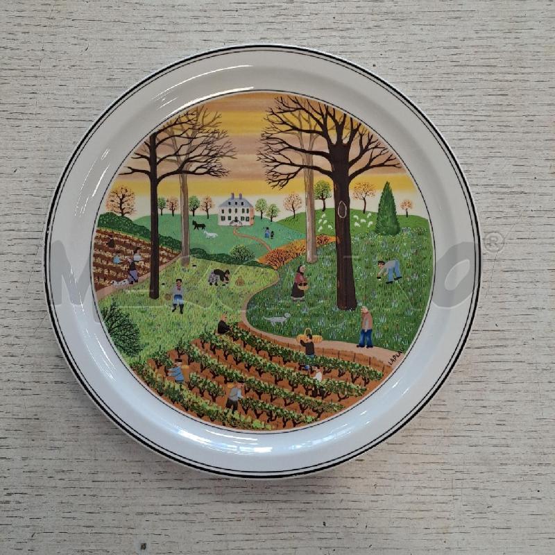 PIATTO VILLEROY BOCH AUTUNNO NAIF   | Mercatino dell'Usato Bologna 1