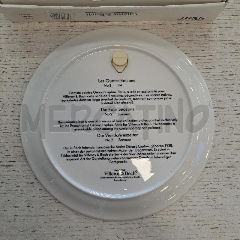 PIATTO VILLEROY BOCH ESTATE NAIF VIILEROY BOCH | Mercatino dell'Usato Bologna 3
