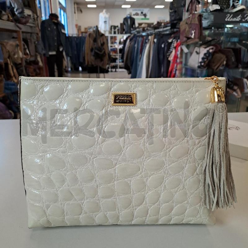 POCHETTE STAMPA COCCO BIANCA | Mercatino dell'Usato Bologna 1