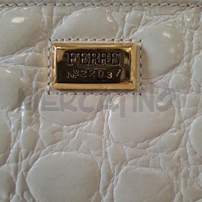 POCHETTE STAMPA COCCO BIANCA | Mercatino dell'Usato Bologna 2