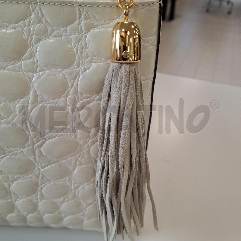 POCHETTE STAMPA COCCO BIANCA | Mercatino dell'Usato Bologna 3