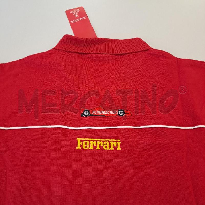 POLO UOMO FERRARI MICHAEL SCHUMACHER | Mercatino dell'Usato Bologna 3