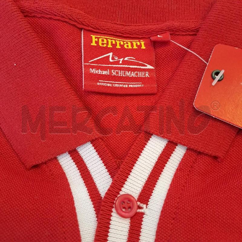 POLO UOMO FERRARI MICHAEL SCHUMACHER | Mercatino dell'Usato Bologna 4