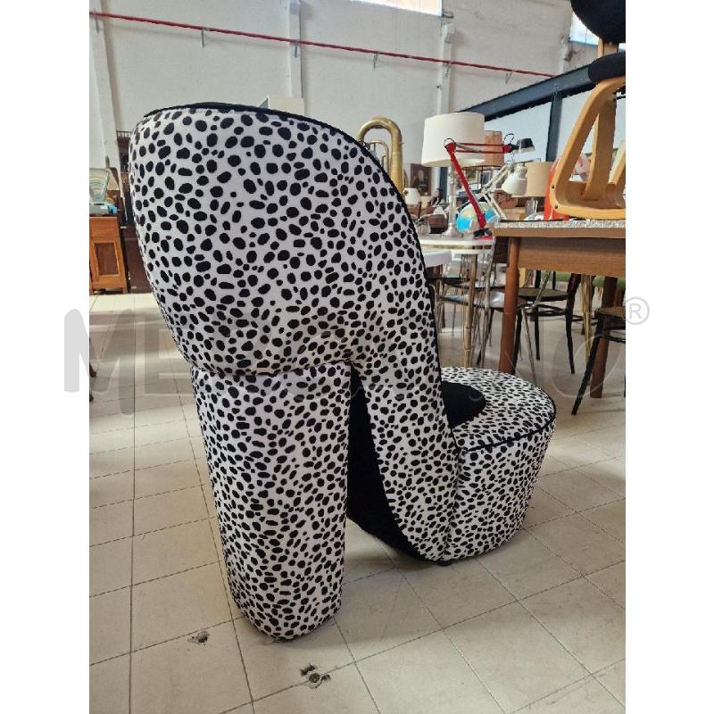 POLTRONA SCARPA IN TESSUTO | Mercatino dell'Usato Bologna 4