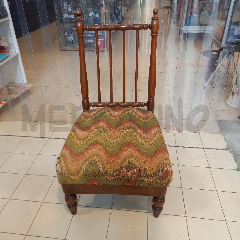 POLTRONCINA CARLO X IN CILIEGIO  | Mercatino dell'Usato Bologna 2