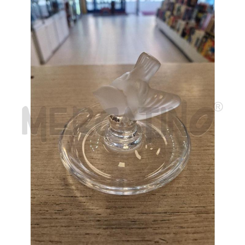 PORTA ANELLO    LALIQUE FRANCE UCCELLINO | Mercatino dell'Usato Bologna 2