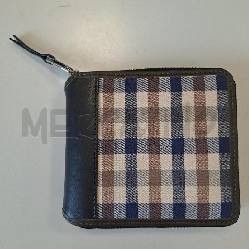 PORTA FOGLIO AQUASCUTUM QUADRETTI  | Mercatino dell'Usato Bologna 1