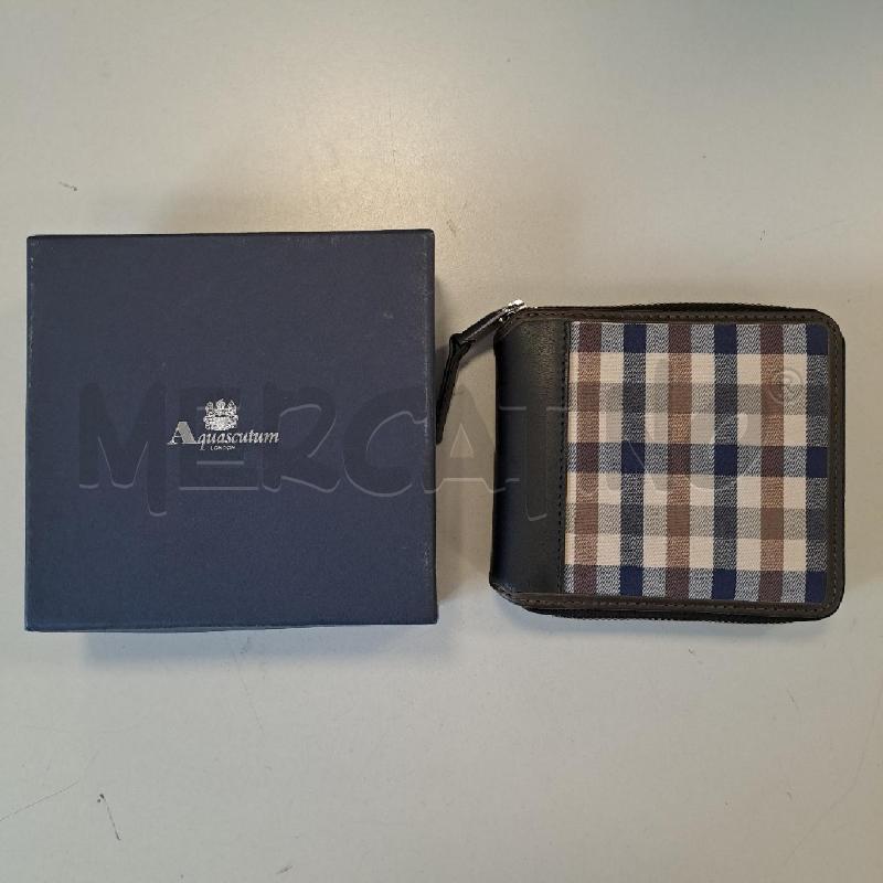 PORTA FOGLIO AQUASCUTUM QUADRETTI  | Mercatino dell'Usato Bologna 2