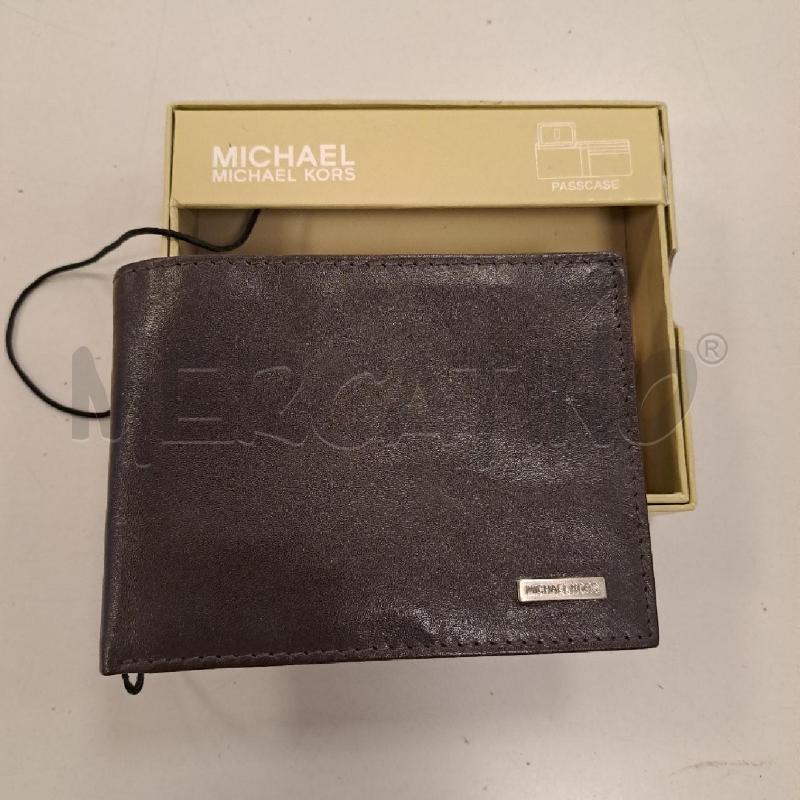 PORTA FOGLIO MICHAEL KORS NERO | Mercatino dell'Usato Bologna 1