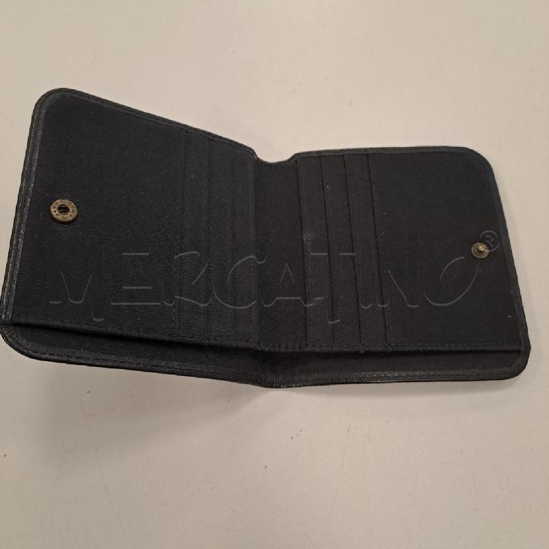 PORTA FOGLIO MOSCHINO JEANS NERO | Mercatino dell'Usato Bologna 2