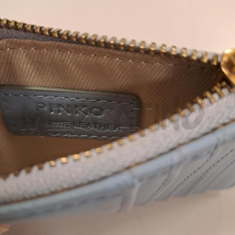 PORTA FOGLIO PORTACARTE PINKO AZZURRO | Mercatino dell'Usato Bologna 4