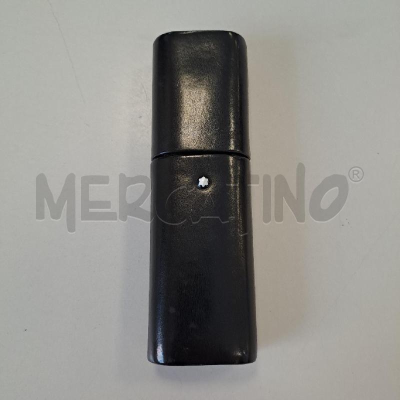 PORTA PENNE MONTBLANC NERO RIGIDO | Mercatino dell'Usato Bologna 1