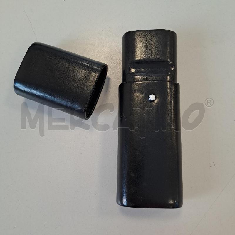 PORTA PENNE MONTBLANC NERO RIGIDO | Mercatino dell'Usato Bologna 2