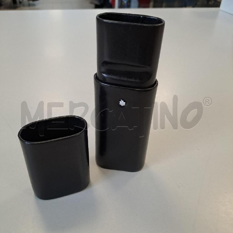 PORTA PENNE MONTBLANC NERO RIGIDO | Mercatino dell'Usato Bologna 3