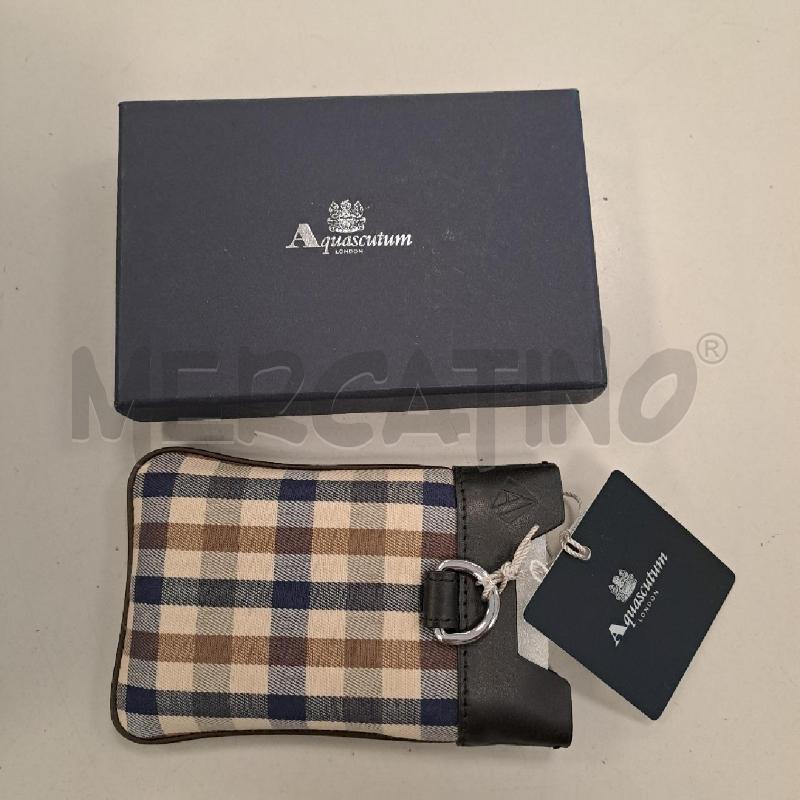 PORTA TELEFONO ACQUASCUTUM  SCOZZESE | Mercatino dell'Usato Bologna 1