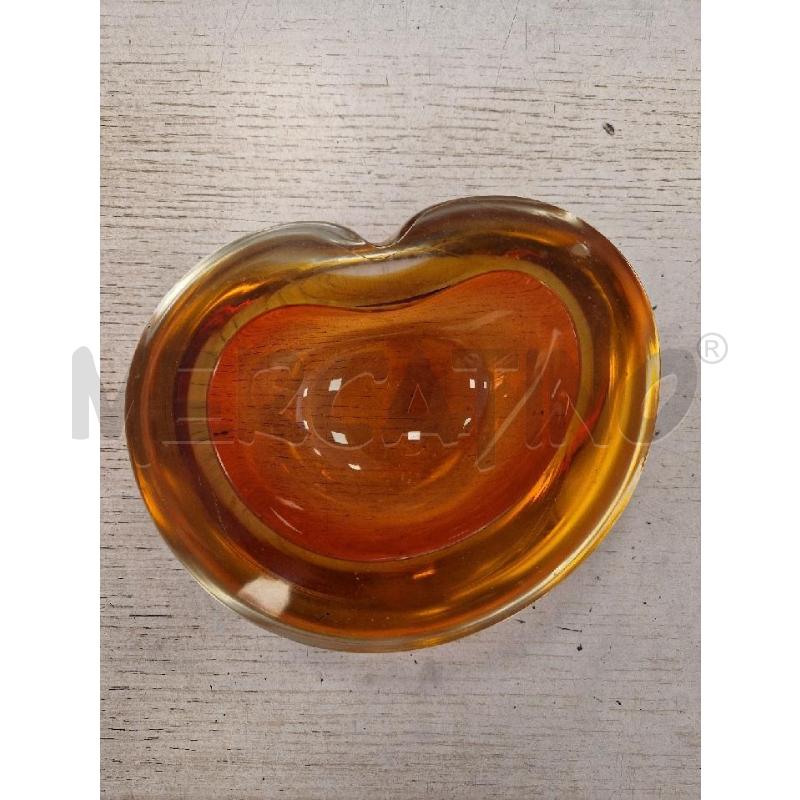 POSA CENERE MURANO ARANCIO | Mercatino dell'Usato Bologna 2