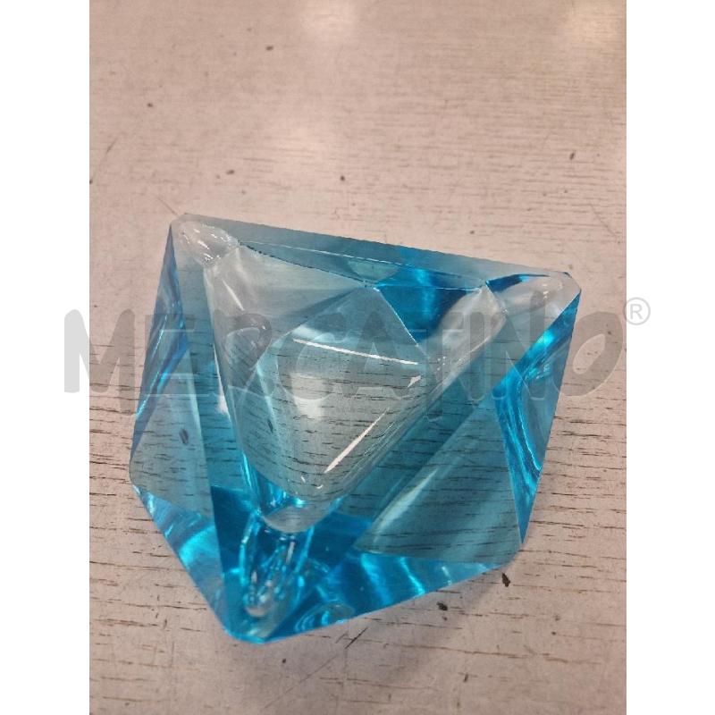 POSA CENERE VETRO AZZURRO | Mercatino dell'Usato Bologna 4