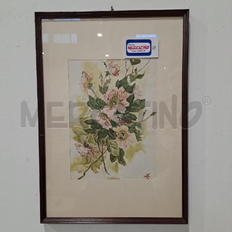 QUADRETTO FIORI ROSA | Mercatino dell'Usato Bologna 1