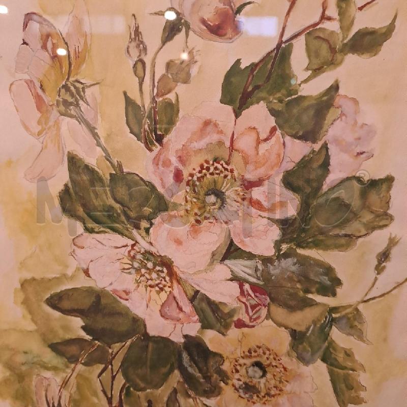 QUADRETTO FIORI ROSA | Mercatino dell'Usato Bologna 3