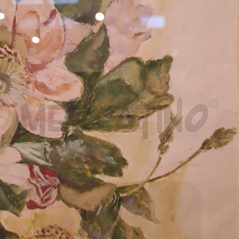 QUADRETTO FIORI ROSA | Mercatino dell'Usato Bologna 4