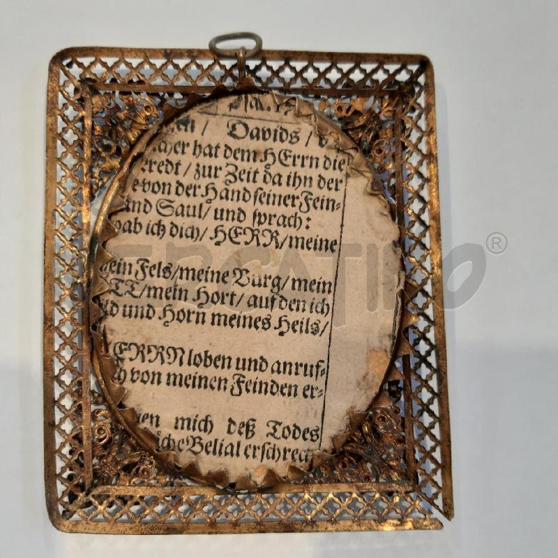 QUADRETTO MINIATURA RITRATTO  | Mercatino dell'Usato Bologna 4