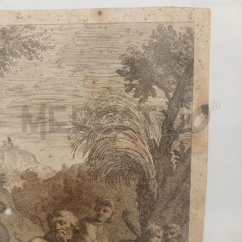 QUADRETTO STAMPA VECCHIA ABRAHAM | Mercatino dell'Usato Bologna 4